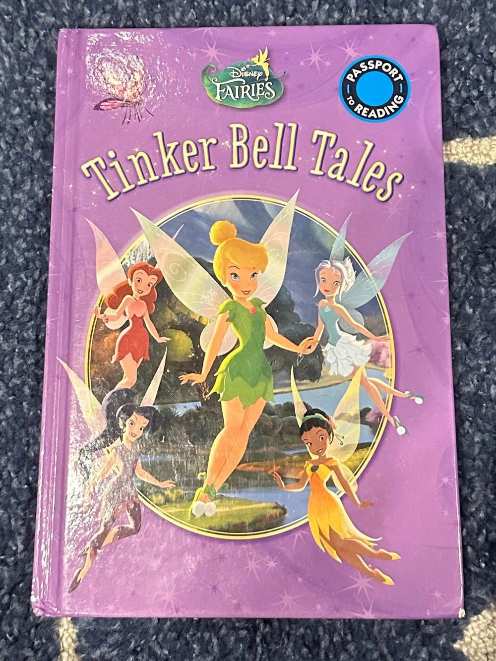 Disney Tinker Bell Tales Book - Purple